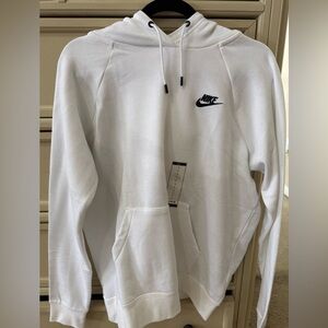 Nike White Hoodie